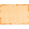 thumbnail image 1 of Ahgly Company Indoor Rectangle Solid Orange Modern Area Rugs, 5' x 8', 1 of 4