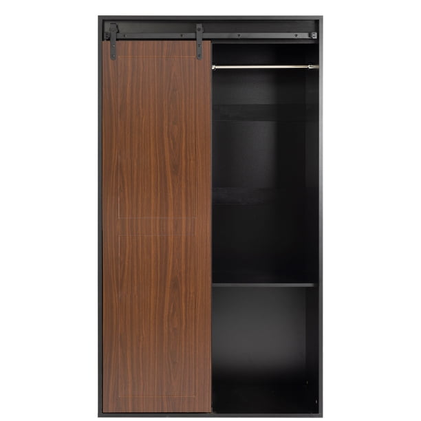 71-inch High Wardrobe Closet and Cabinet,Clothes Locker with