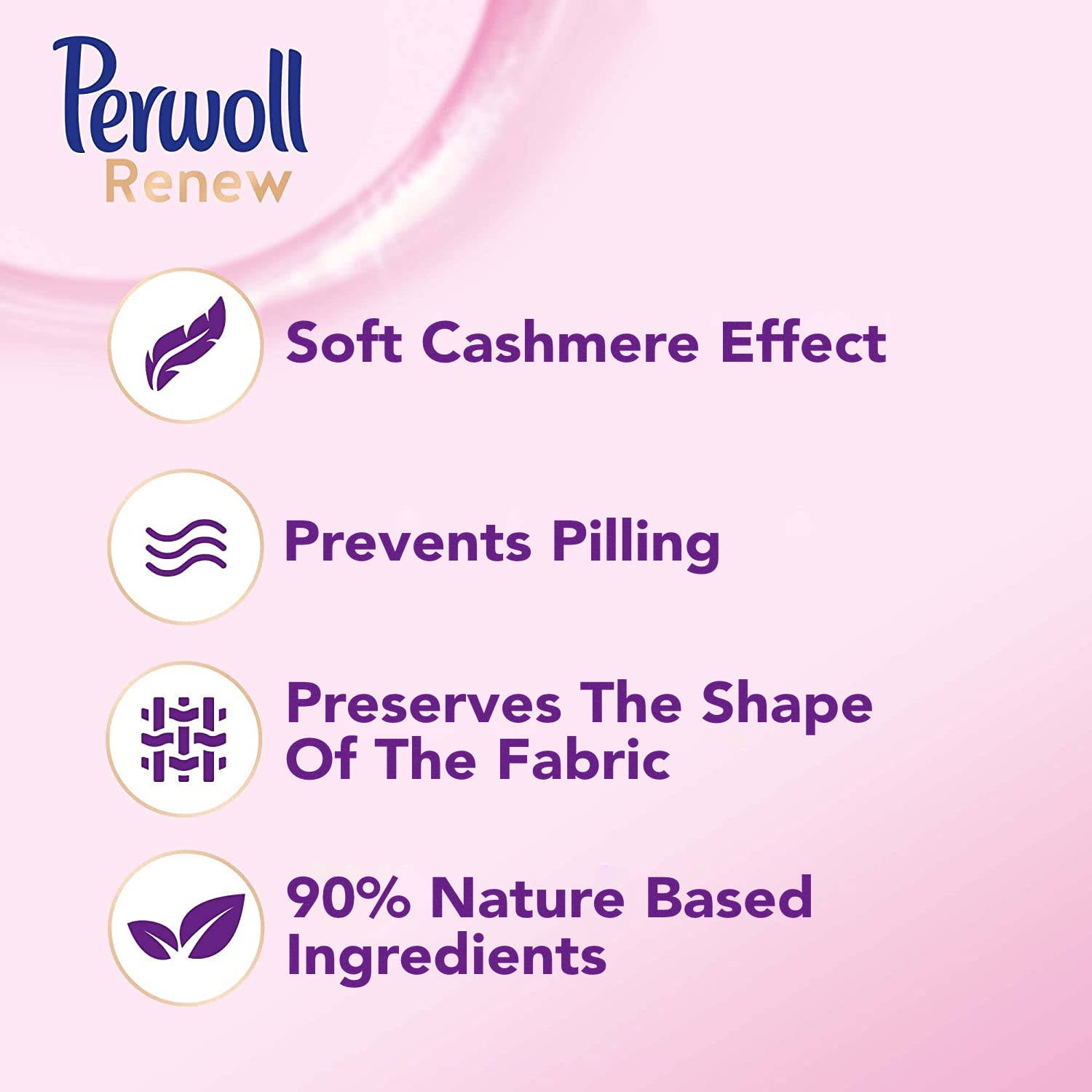 Perwoll Renew Wool & Fine Fabric Care Liquid Detergent for Wool, Silk and Fine Fabrics (1 x 42 Wash Loads)