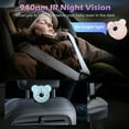 thumbnail image 5 of Baby Car Camera for 2 Kids - 6.9-Inch Monitor Easy Setup 360° Rotatable Double HD 1080P Clear Night Vision Car Seat Camera Rear Facing for Twins or Siblings, Safety & Convenience, 5 of 8