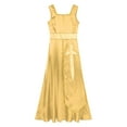 thumbnail image 3 of iiniim Women's Sleeveless Tunic Overlay Dance Cover Up Maxi Dress Yellow XXL, 3 of 7