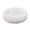 White, variant on Round Small Dog Bed with Raised Rim - Comfortable Nest Bed Size 11.81 Inches (Coffee)