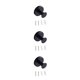 thumbnail image 1 of Toystoory Gancho Colgador de acero inoxidable Adhesivo Soporte colgante Ganchos Estante Herramientas Toallas Estante de almacenamiento Hotel Tipo 6 3Conjunto, 1 of 6