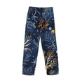 thumbnail image 3 of Lsque Mystical Underwater Coral Scene Print Men's Pajama Pants, Lounge Pant - Comfortable Home Wear,Elastic Waistband, Stylish Design-Small, 3 of 9