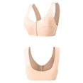 thumbnail image 5 of WCJM Up To 50% Off Bra Women'S Microfiber Stretch Underwear Pack Cotton Bra Beige,42, 5 of 5