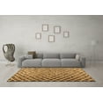 thumbnail image 3 of Ahgly Company Indoor Rectangle Abstract Brown Contemporary Area Rugs, 2' x 3', 3 of 4
