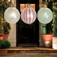 thumbnail image 1 of Festive Hanging LED Lights For Indoor And Outdoor Holiday Party Decorations With Warm White Glow, 1 of 3