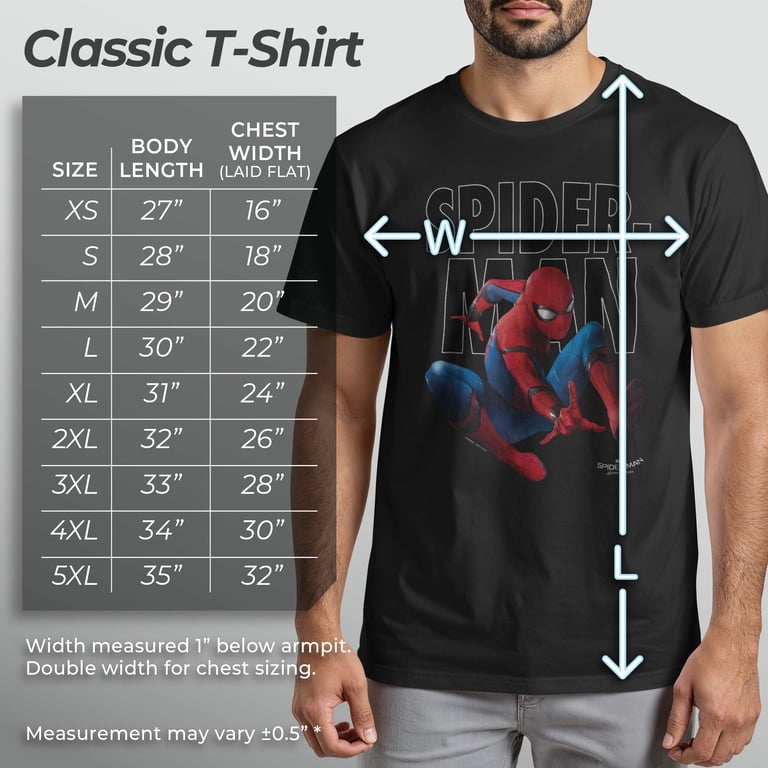 Marvel, Men's Marvel Active Spiderman T-Shirt, S, Black - Walmart.com