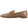 thumbnail image 3 of Journee Womens Mizza Loafer Slip On Square Toe Dress Flats, Widths Available, 3 of 10