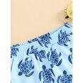 thumbnail image 5 of Bagilaanoe Little Boys Swim Trunks Toddler Elastic Waist Print Summer Swim Shorts 2T 3T 4T 5T 6T Kids Beachwear Swimsuit, 5 of 7