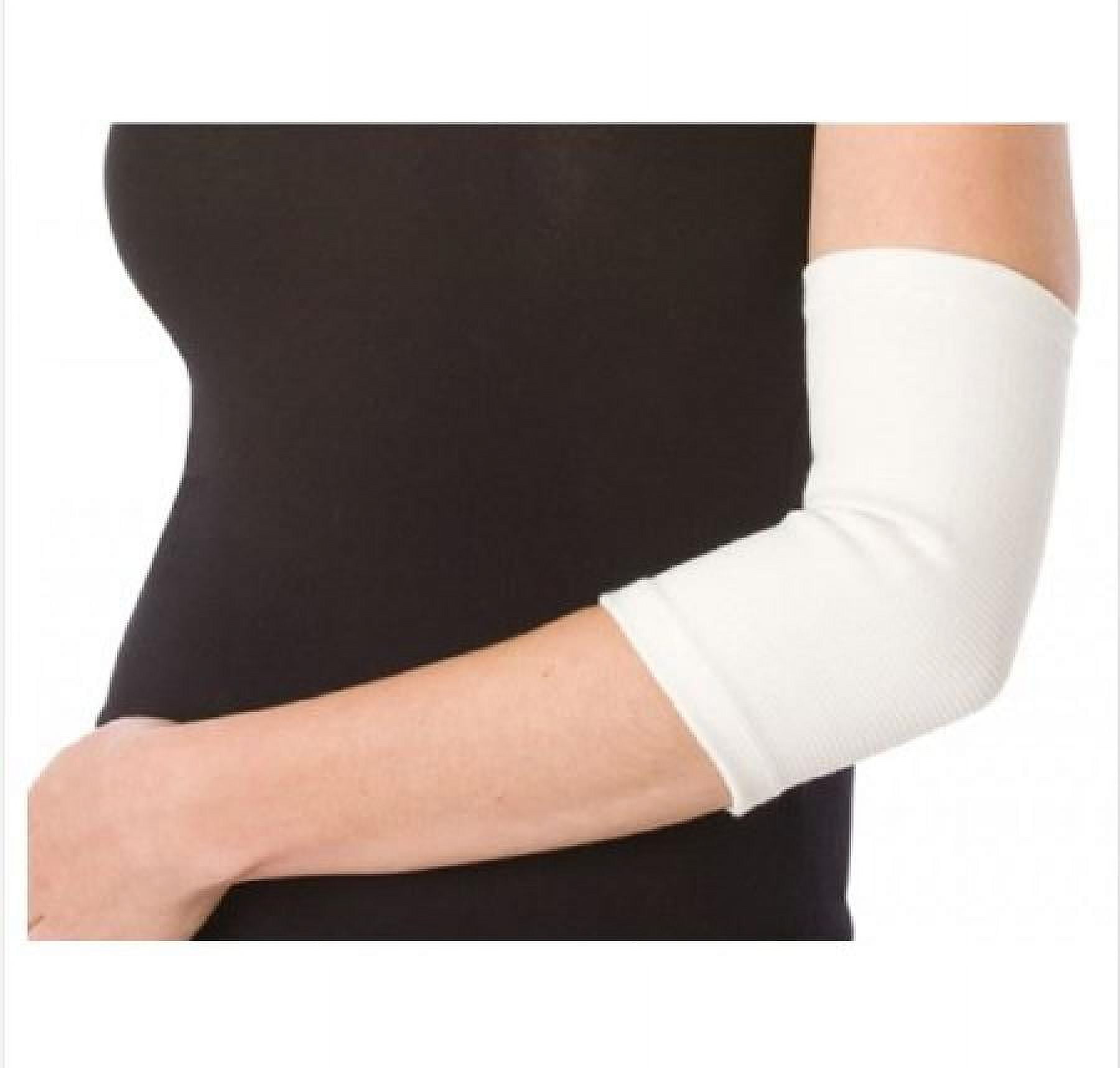 OTC Pullover Elastic Elbow Support, White, X-Large HSA/FSA