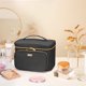 thumbnail image 5 of Bolsa de maquillaje de viaje TBTOTRA con organizador de joyas negra, 5 of 8