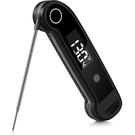 

Professional Thermocouple Meat Thermometer Instant Read Digital Thermometer for Grilling BBQ Kitchen Food Cooking Thermometer for Oil Deep Fry Candy Thermometer