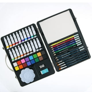 Incraftables Non-Toxic Watercolor Paint set (48 Colors). Water Color Paints  for Adult & Kids w/ Refillable Water Brush Pen, Watercolor Palette & Brush.  Portable Watercolor Paint Kit for Beginner & Pro
