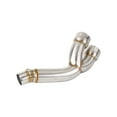 thumbnail image 3 of For Yamaha YZF R6 2006 to 2023 YZF-R6 YZFR6 Escape Motorcycle Exhaust Muffler Middle Link Pipe Slip-on, 3 of 4