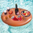 thumbnail image 4 of Portavasos inflable para piscina portavasos flotante de PVC para piscinas jacuzzi, 4 of 5