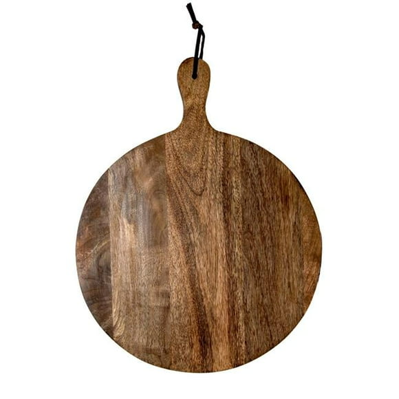 Artisan Wood 14&quot; Charcuterie Serving Board  Natural