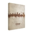 thumbnail image 2 of Trademark Fine Art 'Munich Germany Rust Skyline' Canvas Art by Michael Tompsett, 2 of 3