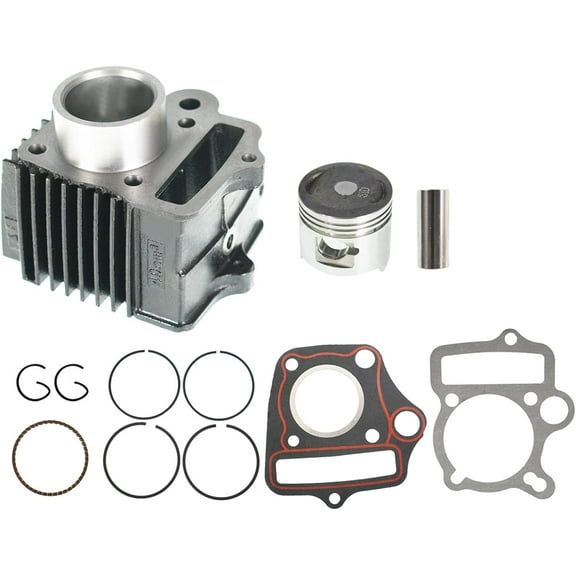 munirater Cylinder & Piston Kit Assembly Replacement for Honda Z50 Z50R XR50 CRF50 50cc Dirt Bike Pit Bike