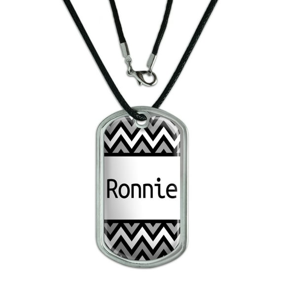 Male Names - Ronnie - Dog Tag