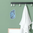 thumbnail image 5 of Unique Bargains Cartoon Bath Brush Body Scrubber 4.33"x2.56"x0.79" 1 Pc Blue, 5 of 6