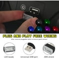 thumbnail image 3 of USB Car Interior Atmosphere Lamps, Plug-in USB Decor Night Light, Portable Auto Ambient Lighting Kit, Universal Vehicle Interior Accessories for Most Cars, 3 of 12