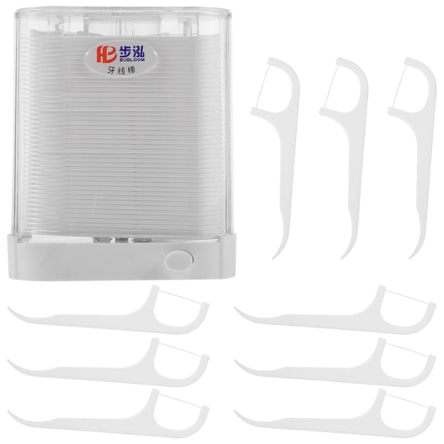 EeaseMX 1 caja de palillos de hilo dental, palillos de hilo dental para el cuidado bucal, herramientas de limpieza dental