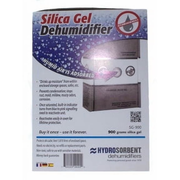 900 Gram Silica Gel Unit, 2 pack