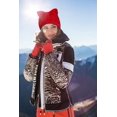 thumbnail image 5 of Mujeres Hombres Niñas Niños Adolescentes Lindo Oreja De Gato Tejido Cable Rib Sombrero Gorro Gorro [Kittenear Rojo], 5 of 5