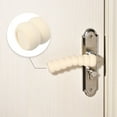 thumbnail image 5 of Door Handle Cover Nitrile Rubber Protector Spiral Sleeve White 4 Pack, 5 of 5