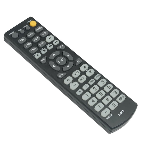 GXEA Replace Remote for Sanyo TV DP32242 DP37840 DP40142 DP42410 DP42840 LCD55L4
