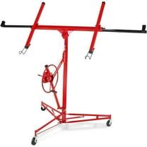 Towallmark 16FT 150LBS, Drywall Lift Heavy Duty, Adjustable Sheetrock Lifter with Telescopic Arm, Locking Wheels Drywall Jack for Ceiling Installation, Home Improvement