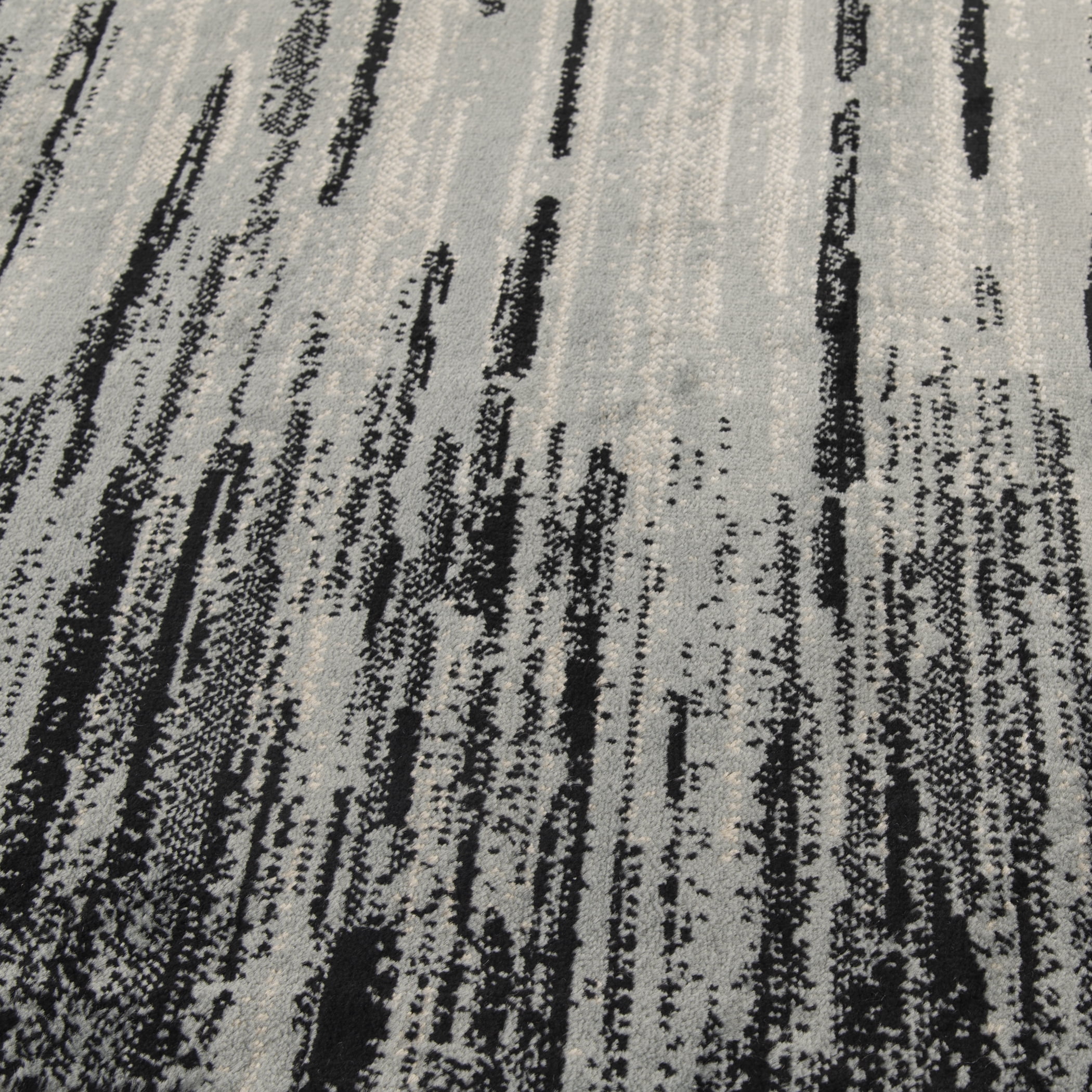Mainstays Black Lines Modern Abstract 3pc Indoor Rug Set