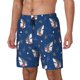 thumbnail image 1 of Balery Cute Shark Bañador para hombre, shorts de playa de secado rápido con entrepierna y forro de compresión-XX-Large, 1 of 6