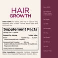 thumbnail image 3 of Nature’s Bounty® Optimal Solutions® Hair Growth Supplement for Women with Biotin Vitamin, Dietary Supplement, 30 Capsules, 3 of 9