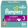 thumbnail image 1 of Pampers Cruisers Diapers Size 3, 1 of 9