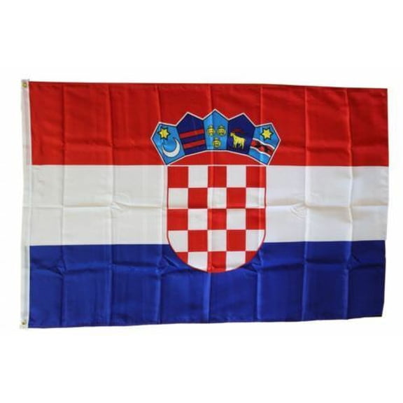 3x5 Croatia Flag Croatian Country Banner Republic Pennant