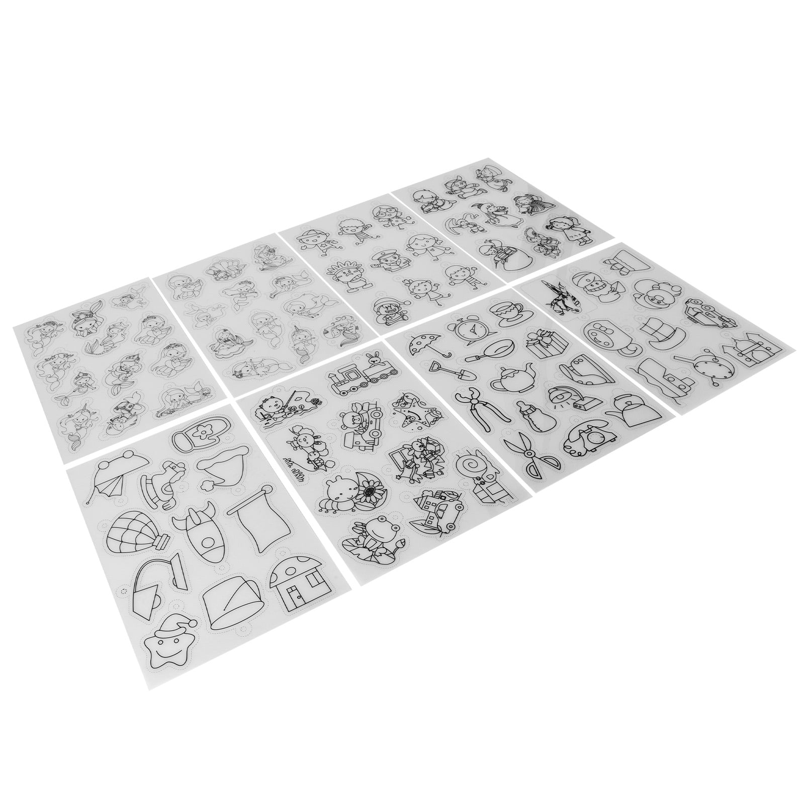 Shrinky Art Paper, Different Styles Pieces Wide Application Easy - Main Image