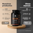 thumbnail image 3 of Cafeína Anhidra | Adicionada Con Melena De León, Taurina, Matcha y Vitamina B1 | 240 Cápsulas | Caffeine Blend | B Life., 3 of 7