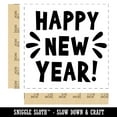 thumbnail image 2 of Happy New Year Self-Inking Rubber Stamp Ink Stamper - Blue Ink - Large 1-1/2 Inch, 2 of 7