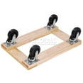 thumbnail image 2 of Global Industrial Hardwood Dolly with Open Deck 24 x 16 1000 Lb. Capacity, 2 of 3