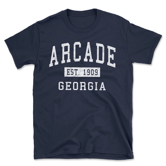 Arcade Georgia Classic Established Men's Cotton T-Shirt