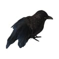 thumbnail image 2 of Decoración de Halloween Macarena hecha a mano pájaros cuervos emplumados Estilo C, 2 of 8
