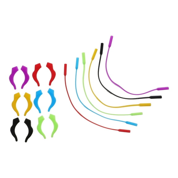 Raindrops 6 Sets Glasses Earhook Accessories Working Eyeglass Straps Child 20X0.8CM