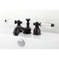 thumbnail image 2 of Kingston Brass KS3955WLL Wilshire Mini-Widespread Bathroom Faucet, Oil Rubbed Bronze, 2 of 3