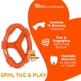 thumbnail image 3 of Nylabone Flexi Chew Oval Ring Chew Toy Chicken Medium (1 Count), 3 of 12