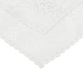 thumbnail image 3 of REGALWOVEN Cloth Napkins Set of 6 Polyester Cloth Dinner Table Napkins White 19"x19", 3 of 6
