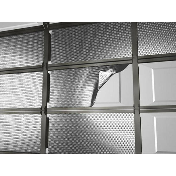 NASATEK PreCut Garage Door Insulation Kit Single Door 8H x 8L R8 (Panels)