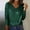 A18 Green, variant on V Neck Sequin Tops for Women Long Sleeve Sparkly Blouse Dressy Casual Loose Night Going Out Top New Years Eve Shirt Cocktail Holiday Party Shirts