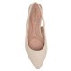 thumbnail image 4 of Zapatilla Slingback Tacón Bajo Confort Punta Fina Mujer Beira Rio 4182220 crema 22.5, 4 of 5